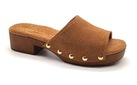 clogs one strap low heel - Bruin