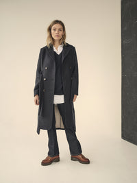 Estel Spliced shirt - Blauw