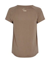 Leni O-SS Glam Tee - Groen