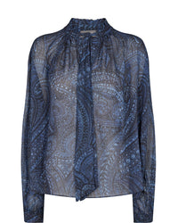 Jemana Paisy Blouse - Blauw