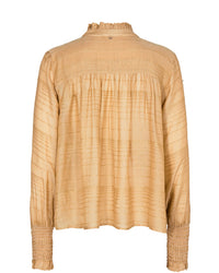Macha Lurex LS Blouse - Goud