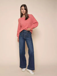 Talli LS Knit - Roze