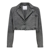 VikaCC Crop Blazer - Grijs