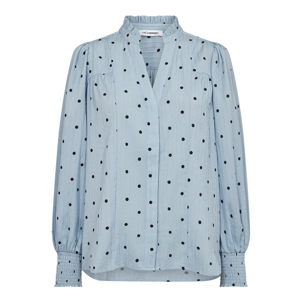 DoraCC Dot V-Shirt - Blauw