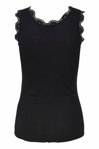 Jersey Top - Zwart