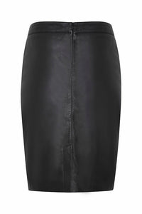 FRNELEATHER Skirt - Bruin
