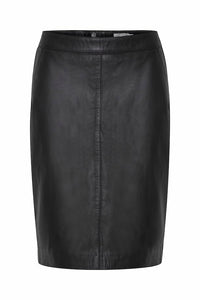 FRNELEATHER Skirt - Bruin