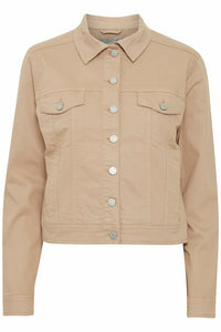 Denim Jacket - Zand