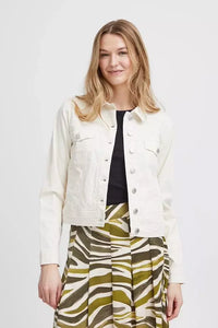 Denim Jacket - Wit