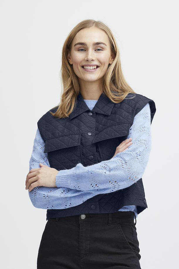 FRNANNA Vest - Blauw