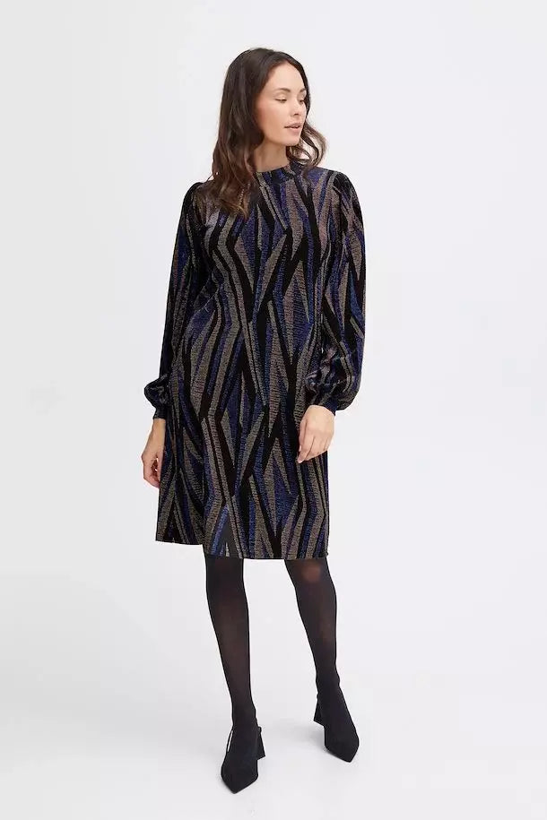 FRNUNA Dress - Blauw