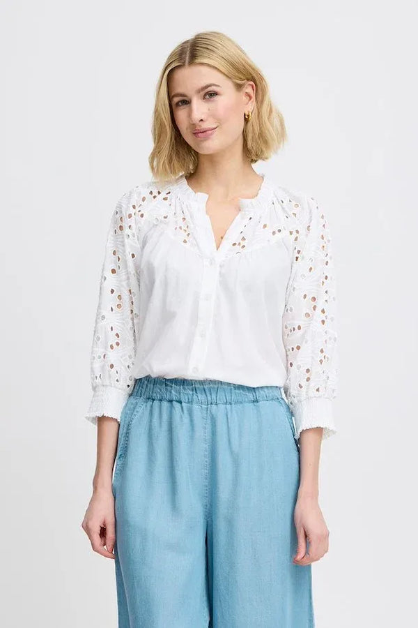 FRANGELA Shirt - Wit