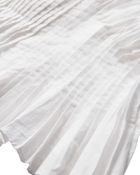 CMPOPLIN-BLOUSE - Wit