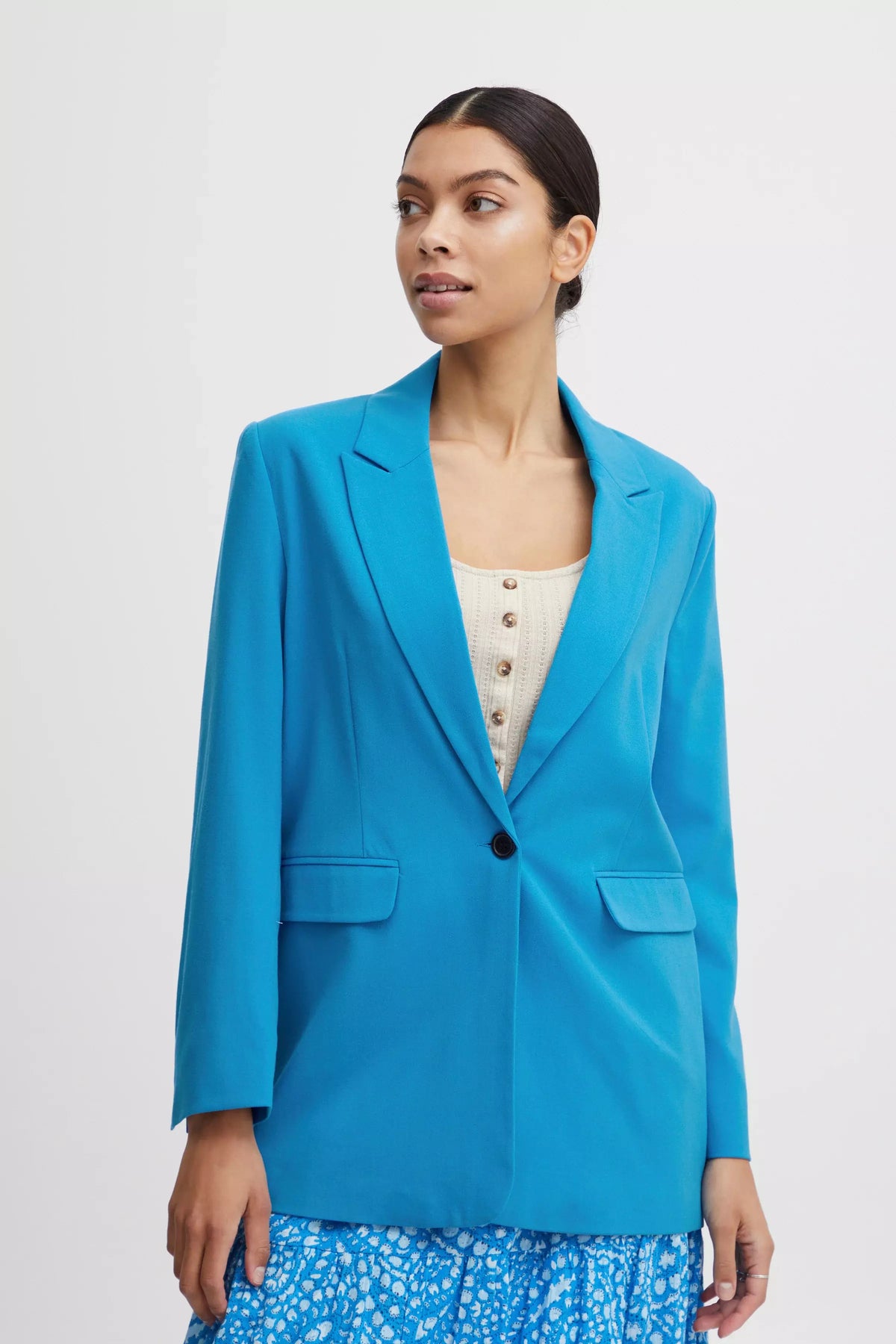BYDANTA Blazer - Blauw