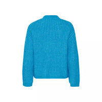 BYOMICKA CABLE Pullover - Blauw
