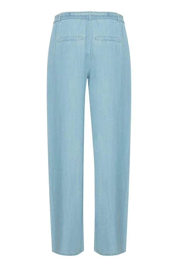 BYLANA Wide pants - Blauw