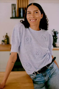 BYMARLOTTE Jumper - Blauw