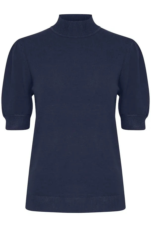 BYMMORLA Puff sleeve - Blauw