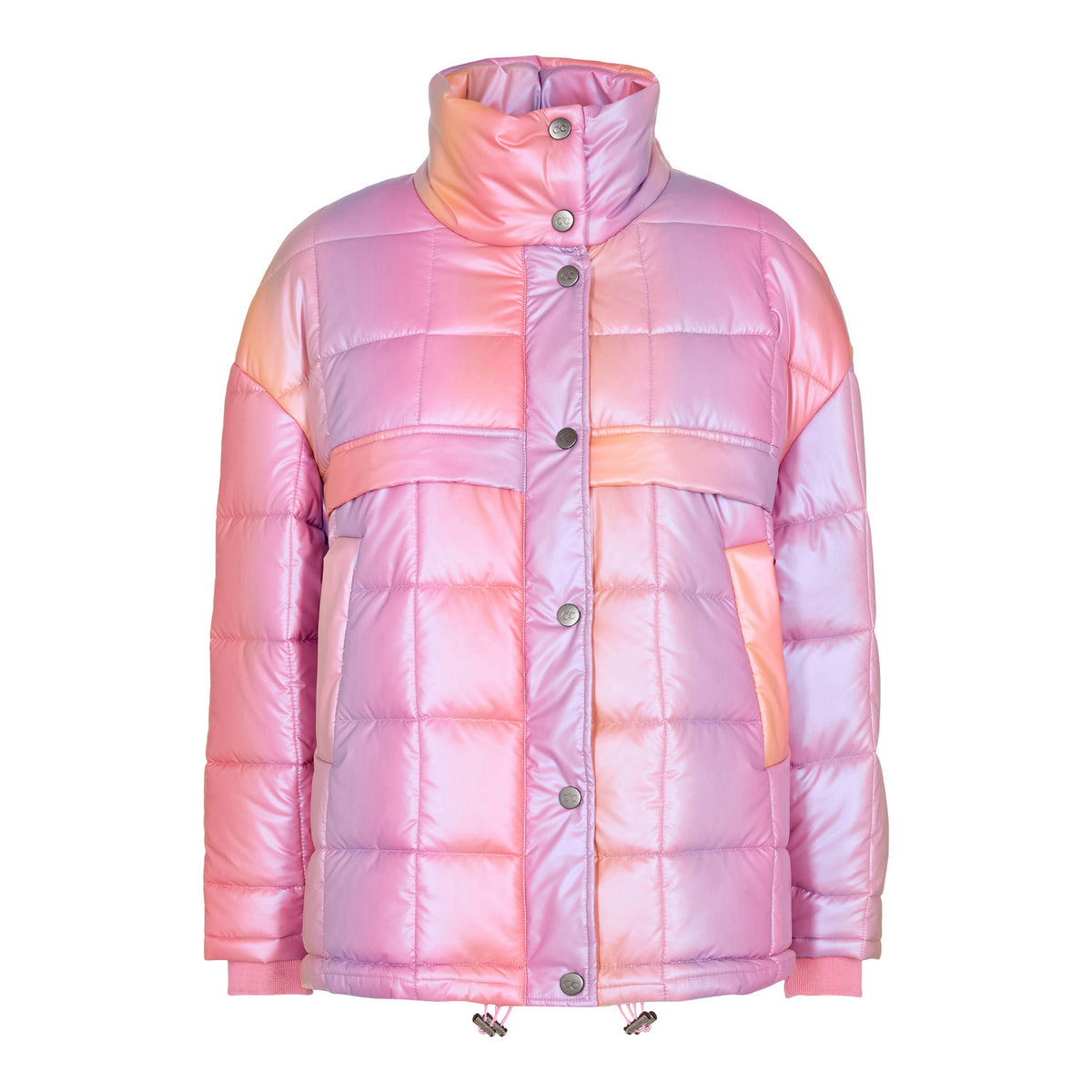 Gletcher Crop Skiing Jacket - Roze