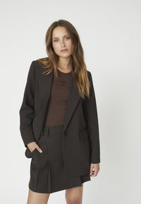 VolaCC Single Oversize Blazer - Bruin