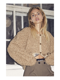 TimmyCC Teddy Jacket - Zwart
