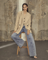 PimaCC Pin Blazer - Beige