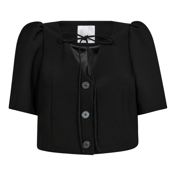 VolaCC Crop Tie SS Blazer - Zwart