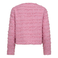 CalaCC Check Boucle Jacket - Zand