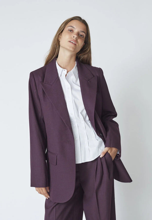 AlmiraCC Fitted Blazer - Paars