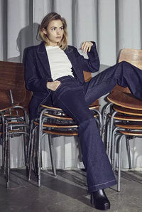 DuncanCC Flare Jeans - Zwart