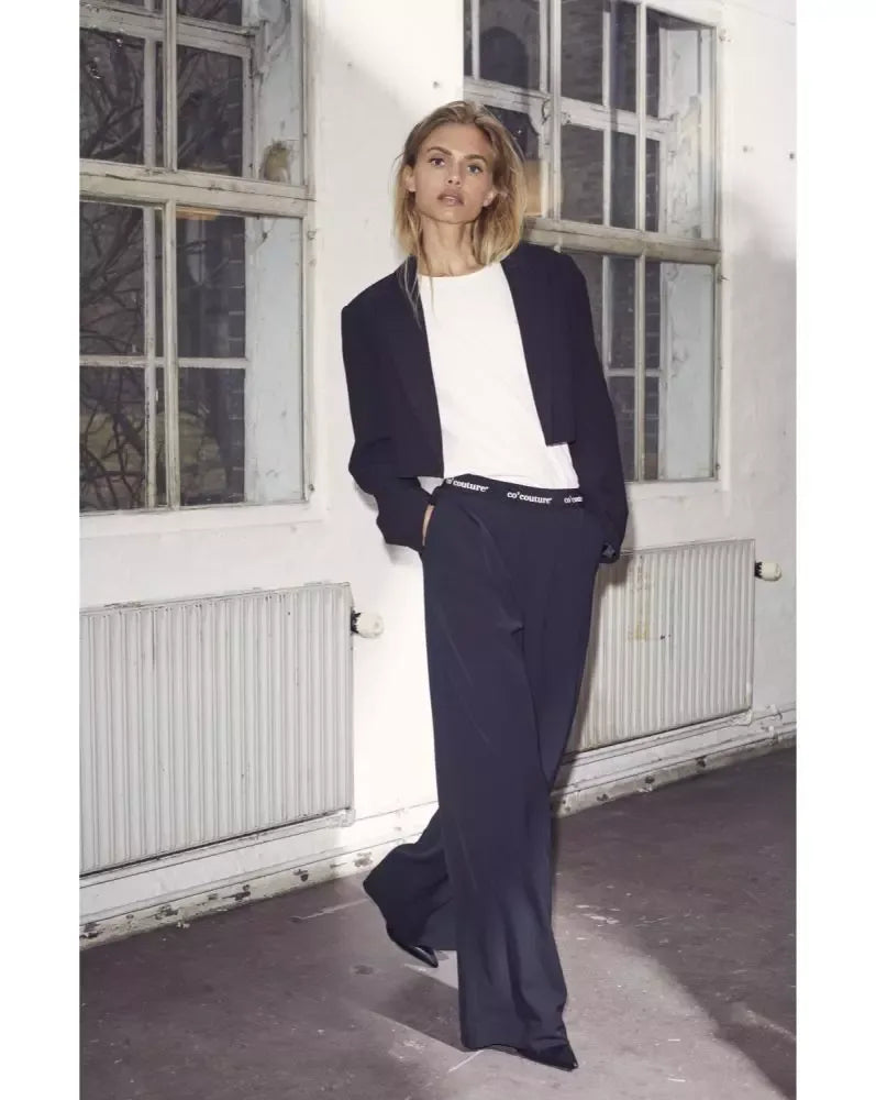 AminaCC Logo Long Pant - Zwart
