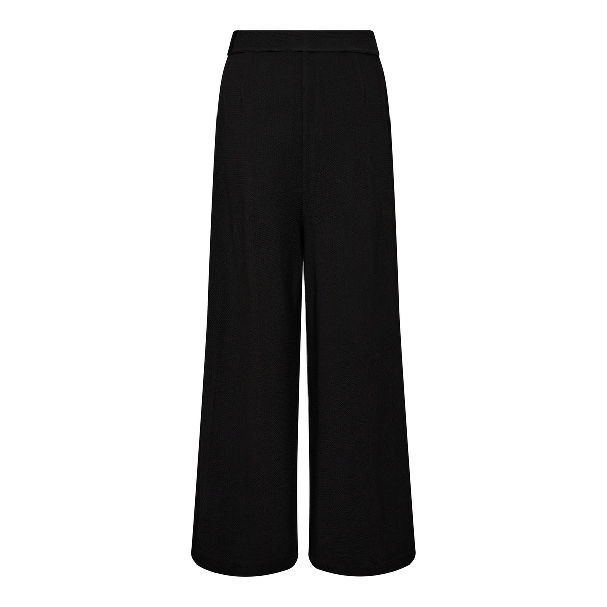 HazelCC Wide Long Pant - Zwart