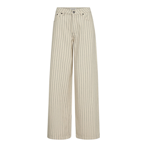 LightCC Pin Wide LL Jeans - Beige