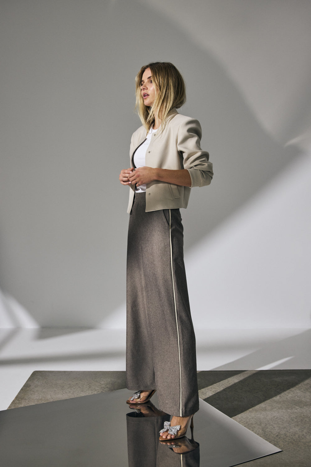 NanaCC Piping Wide LL Pant - Bruin