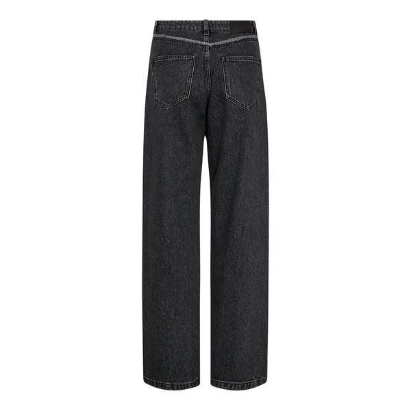 SkylarCC Stone Wide LL Jeans - Zwart