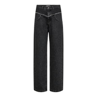 SkylarCC Stone Wide Jeans - Zwart