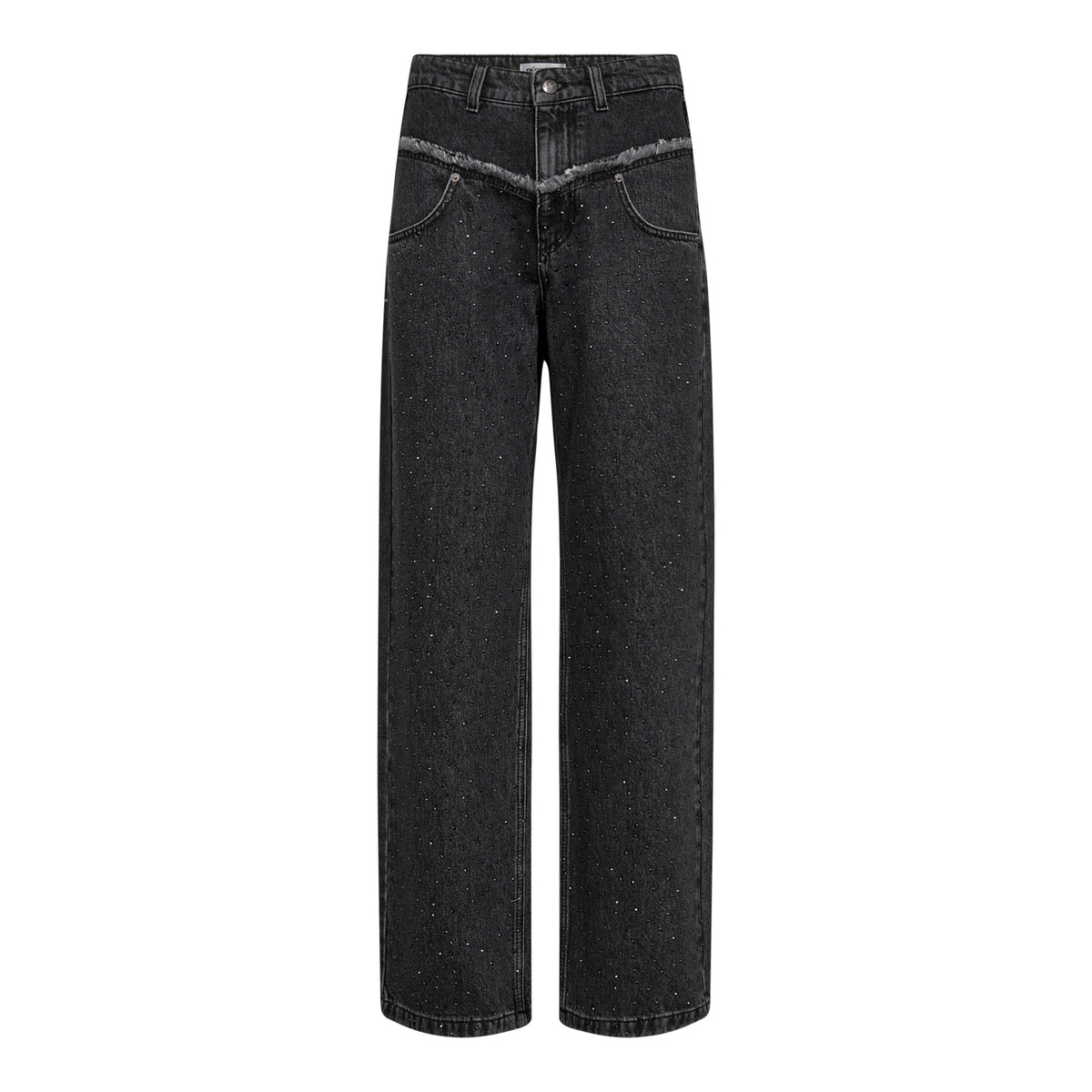 SkylarCC Stone Wide LL Jeans - Zwart