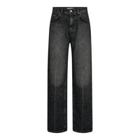 FemmeCC Straight Crease Jeans - Beige