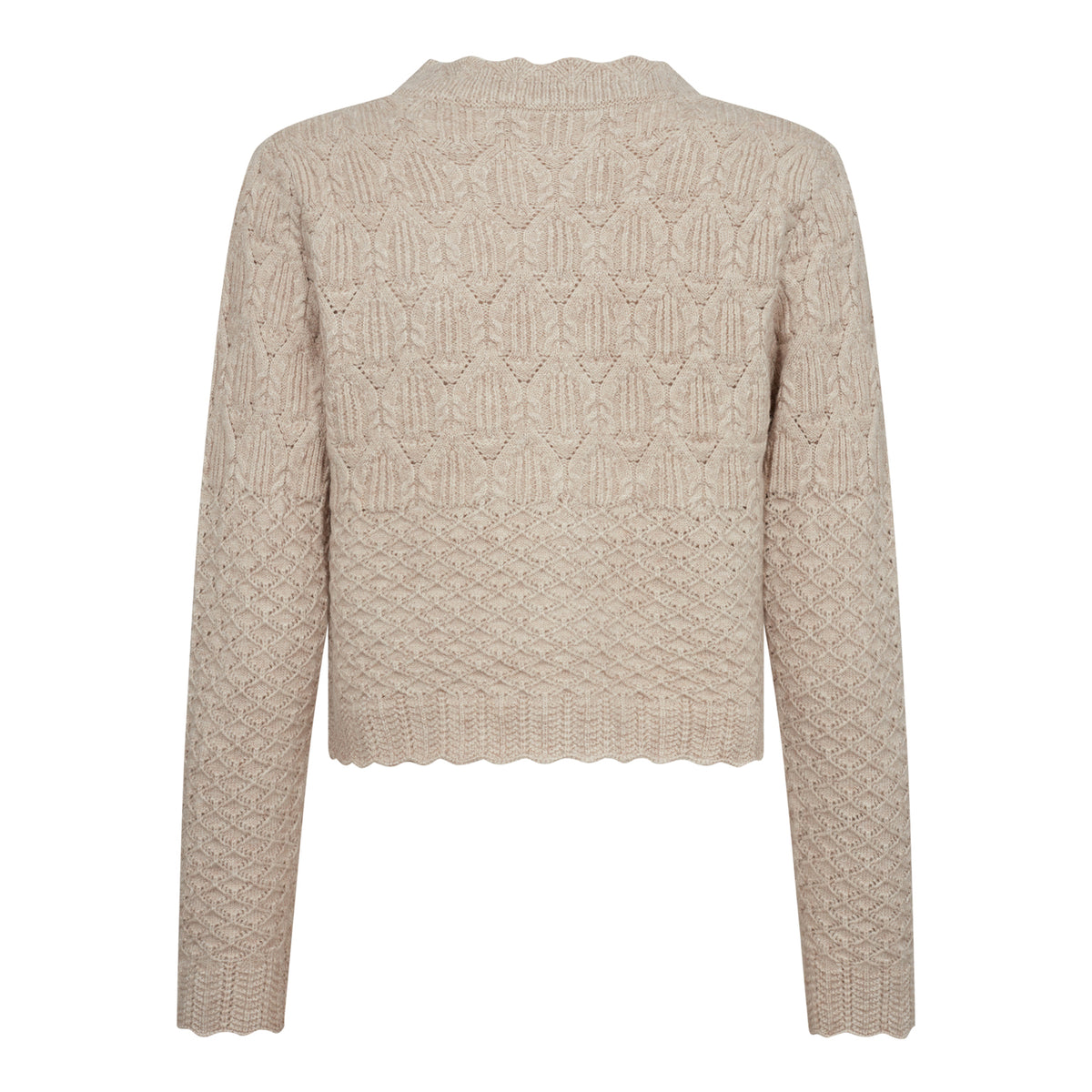 PointelleCC Cardigan - Beige