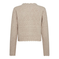 PointelleCC Cardigan - Beige