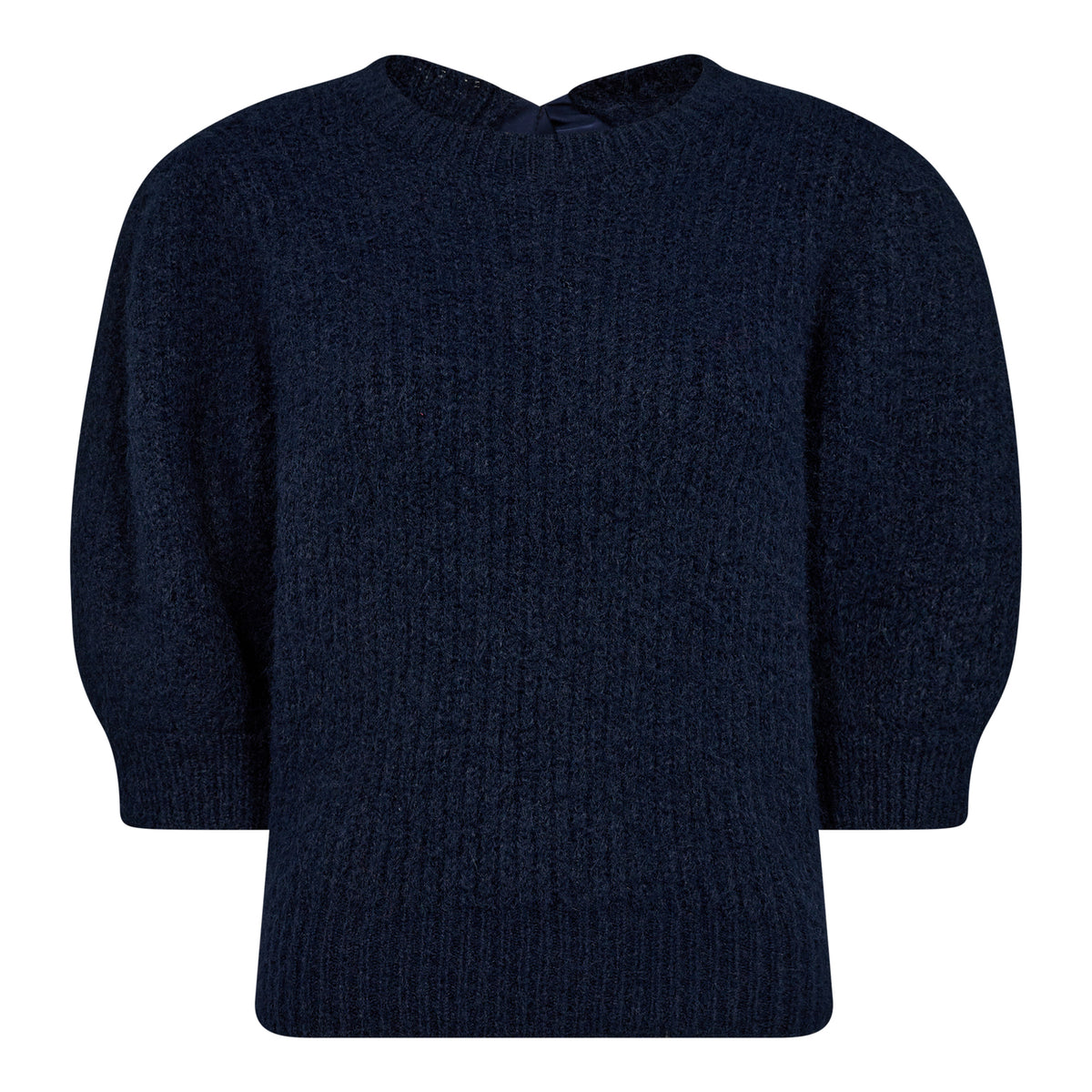 CoralieCC Bow Rib Knit - Blauw