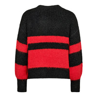 CoralieCC Block Rib Knit - Zwart