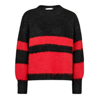 CoralieCC Block Rib Knit - Zwart