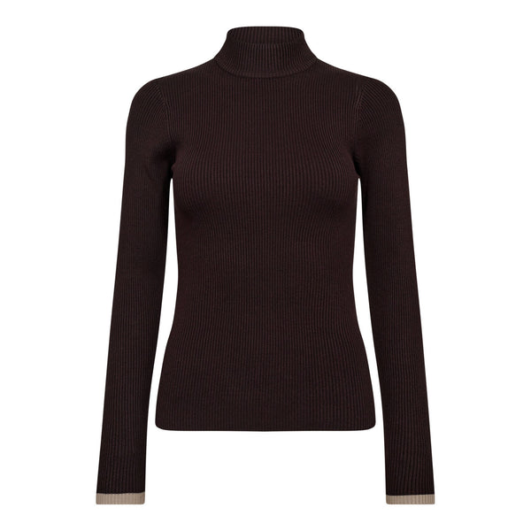 BonnyCC Turtleneck Knit - Bruin