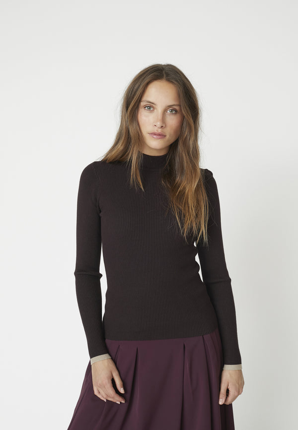 BonnyCC Turtleneck Knit - Bruin