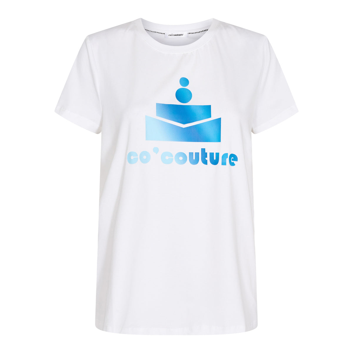 Fade Print Tee - Blauw