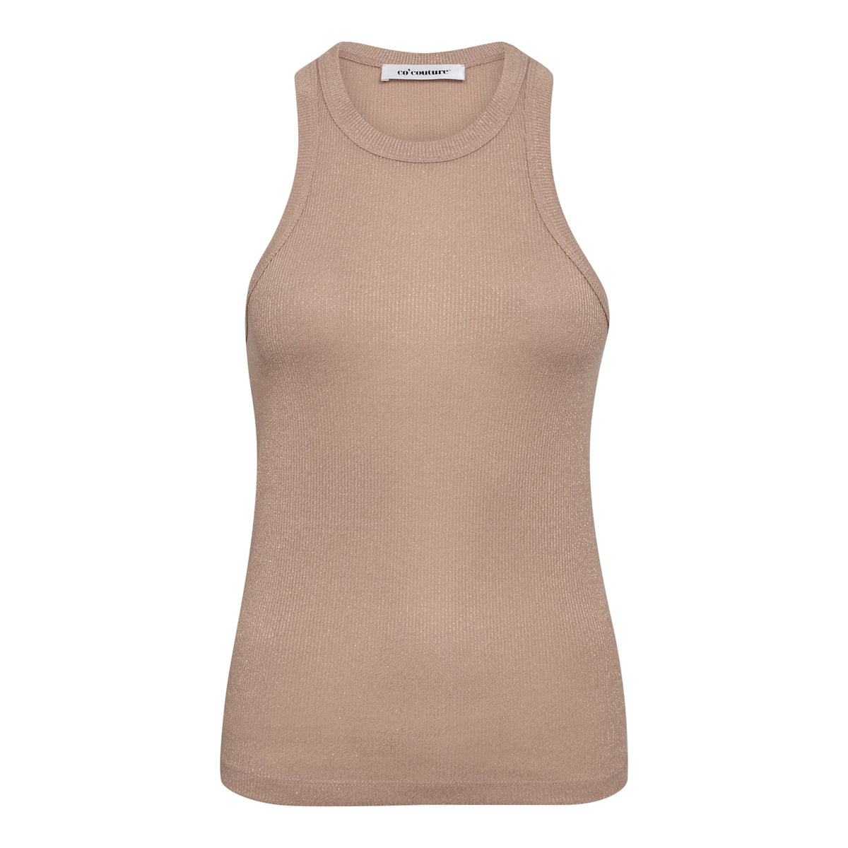 SaharaCC Glitter Tank - Bruin