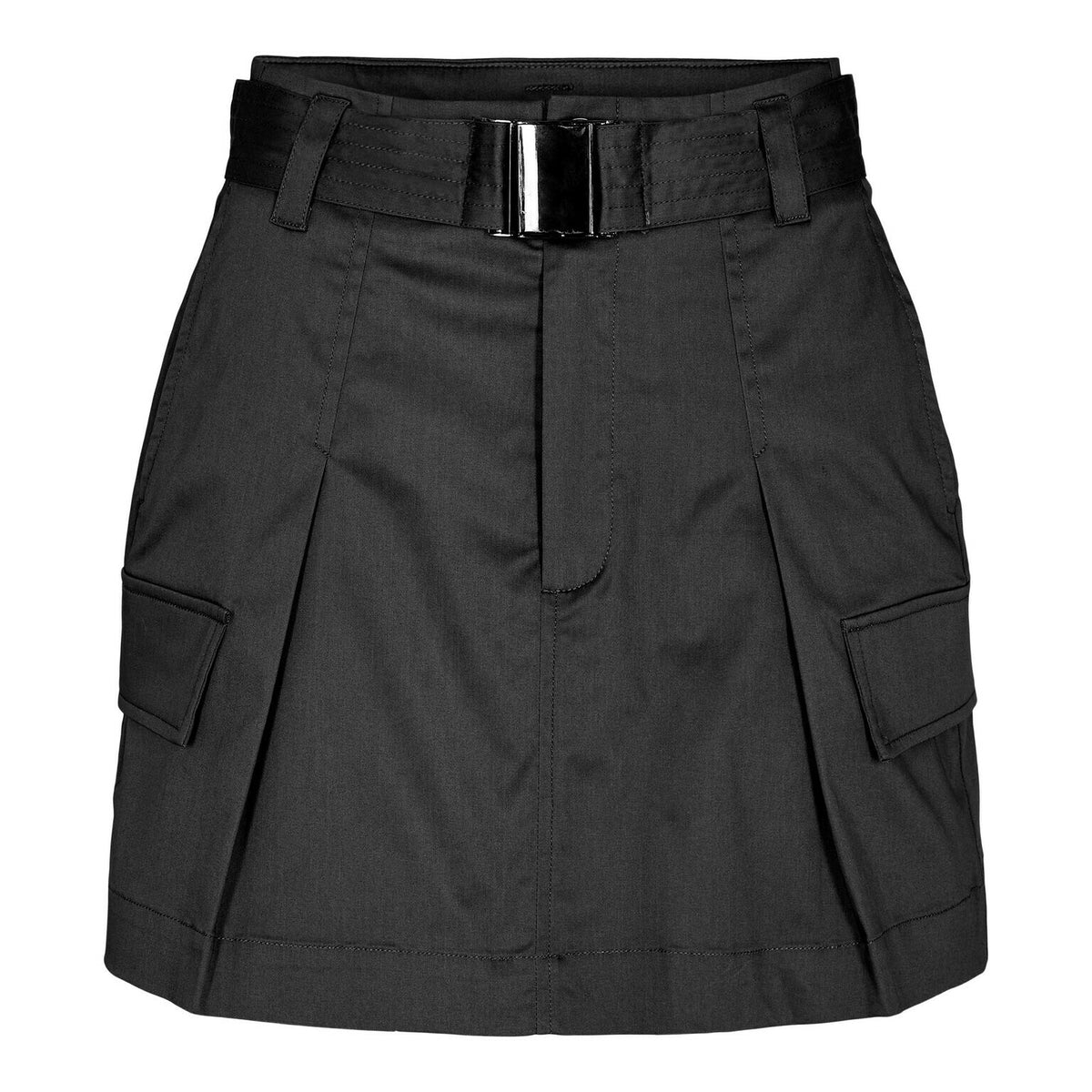 Marshall Crop Pocket Skirt - Zwart