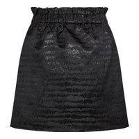 MetallicCC Stripe Skirt - Zwart