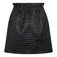 MetallicCC Stripe Skirt - Zwart